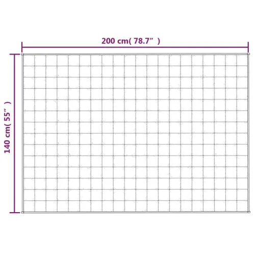 Teška deka plava 140x200 cm 10 kg od tkanine - Plava 140 x 200 cm 10 kg Cijena