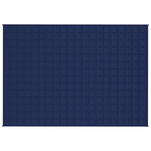Teška deka plava 140x200 cm 10 kg od tkanine - Plava 140 x 200 cm 10 kg Cijena