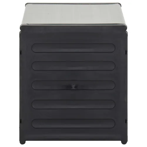 Vrtna košara za otpad siva 85 x 34 x 40 cm Cijena
