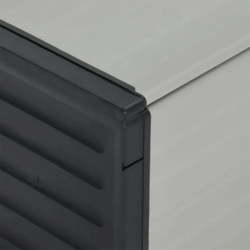 Vrtna košara za otpad siva 85 x 34 x 40 cm Cijena