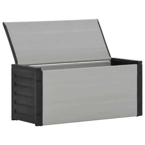 Vrtna košara za otpad siva 85 x 34 x 40 cm Cijena