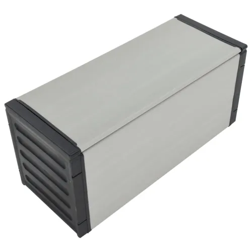 Vrtna košara za otpad siva 85 x 34 x 40 cm Cijena