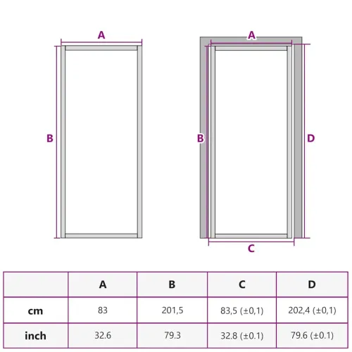 Sobna vrata bijela 83x201,5 cm kaljeno staklo i aluminij tanka - Bijela i prozirna 83 x 201.5 cm 3 vodoravne šipke Cijena