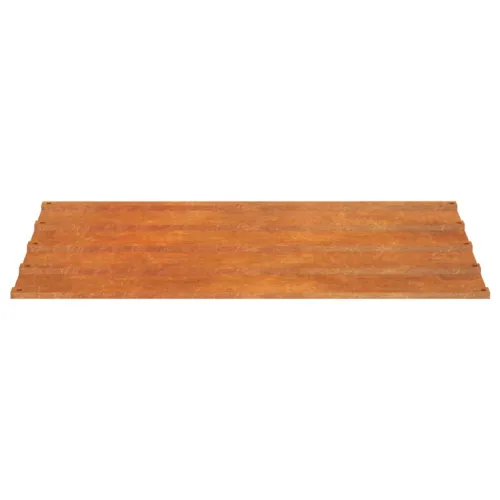 Krovni paneli 12 kom boja hrđe 60 x 44 cm od čelika COR-TEN - 60 x 44 cm 12 Cijena