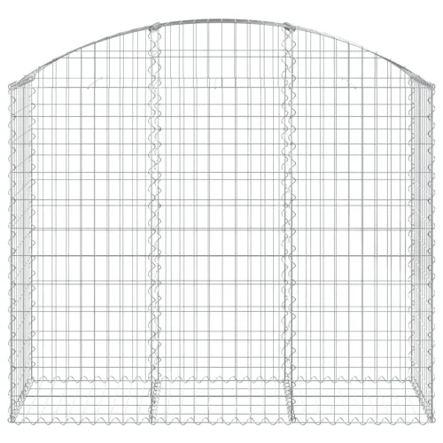 Gabion - Gabion ograde - Gabionska košara s lukom 150x50x120/140 cm pocinčano željezo - 150 x 50 x 120/140 cm Cijena