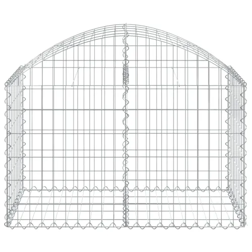 Gabion - Gabion ograde - Gabionska košara s lukom 100x50x60/80 cm pocinčano željezo - 100 x 50 x 60/80 cm Cijena