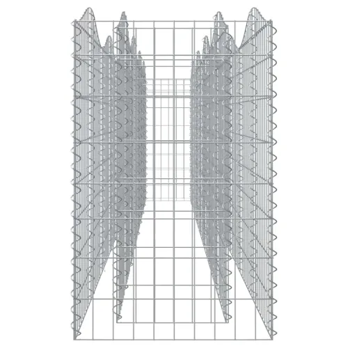 Lučna gabionska povišena gredica 400x50x100cm pocinčano željezo - 400 x 50 x 100 cm Cijena