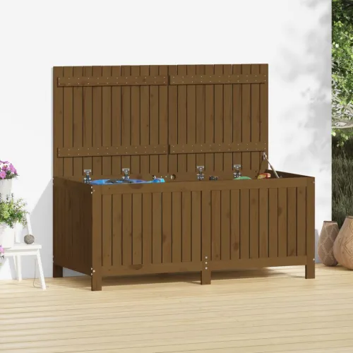 Vrtna kutija za pohranu boja meda 147x68x64 cm od borovine - Smeđa boja bora 147 x 68 x 64 cm Smeđa boja bora 147 x 68 x 64 cm Cijena