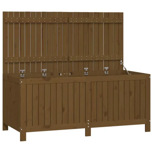 Vrtna kutija za pohranu boja meda 147x68x64 cm od borovine - Smeđa boja bora 147 x 68 x 64 cm Smeđa boja bora 147 x 68 x 64 cm Cijena