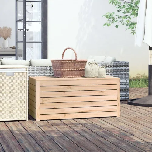 Vrtna kutija 101 x 50,5 x 46,5 cm od masivne borovine - Prirodna 101 x 50.5 x 46.5 cm Prirodna 101 x 50.5 x 46.5 cm Cijena