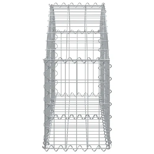 Gabion - Gabion ograde - Gabionska košara s lukom 100x30x40/60 cm pocinčano željezo - 100 x 30 x 40/60 cm Cijena