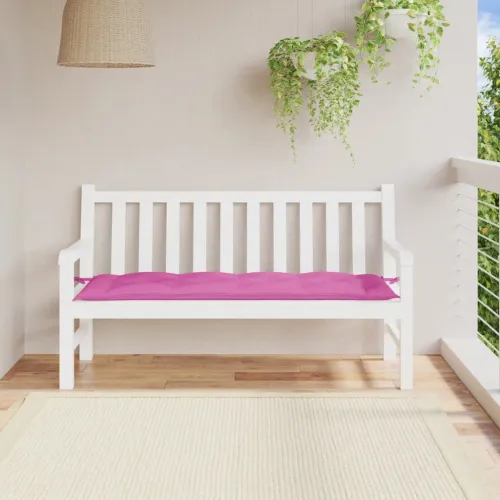 Jastuk za vrtnu klupu ružičasti 150 x 50 x 7 cm tkanina Oxford - Ružičasta 150 x 50 x 7 cm 1 Cijena