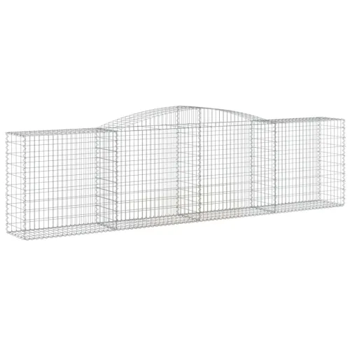 Gabion - Gabion ograde - Gabionska košara s lukom 400x50x100/120 cm pocinčano željezo - 400 x 50 x 100/120 cm 1 Cijena