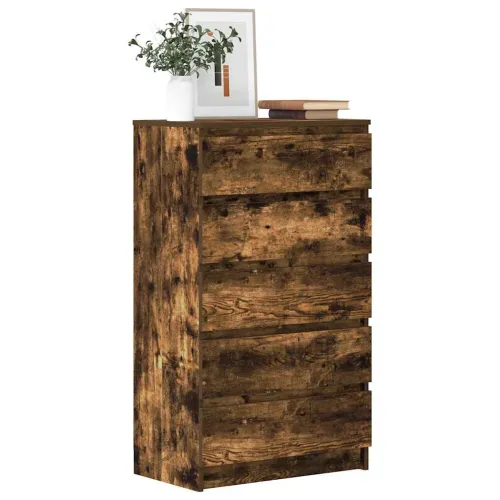 Ladičar boja dimljenog hrasta 60x36x103 cm konstruirano drvo - Dimljeni hrast 1 Dimljeni hrast Cijena