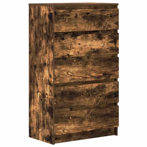 Ladičar boja dimljenog hrasta 60x36x103 cm konstruirano drvo - Dimljeni hrast 1 Dimljeni hrast Cijena