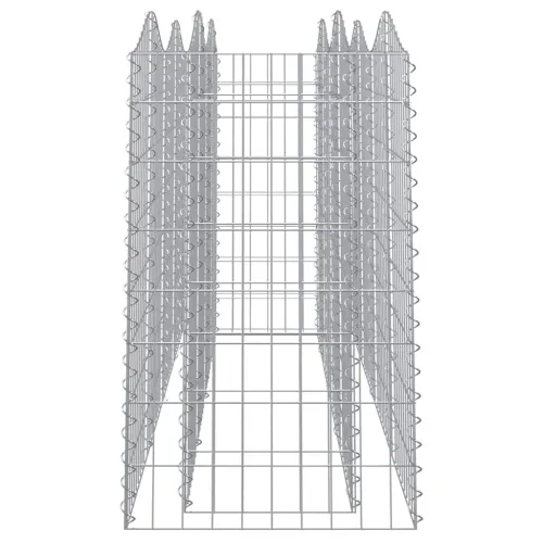 Lučna gabionska povišena gredica 200x50x100cm pocinčano željezo - 200 x 50 x 100 cm Cijena