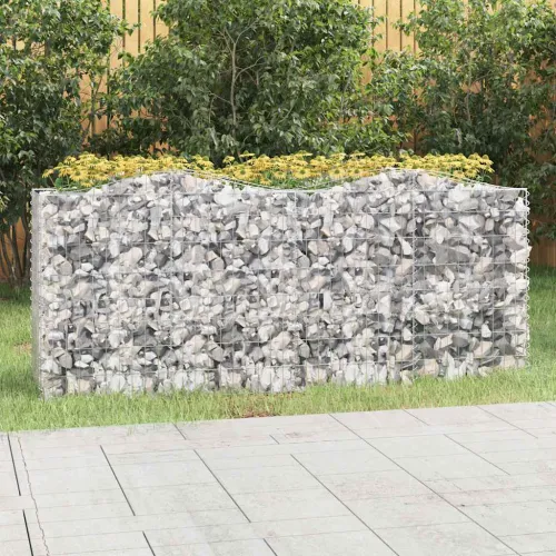 Lučna gabionska povišena gredica 200x50x100cm pocinčano željezo - 200 x 50 x 100 cm Cijena