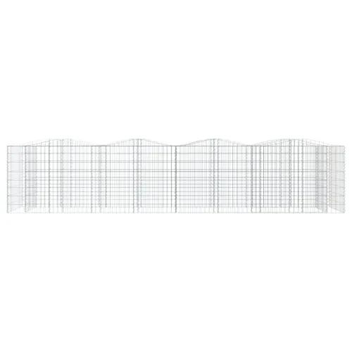 Lučna gabionska povišena gredica 400x100x100 pocinčano željezo - 400 x 100 x 100 cm Cijena