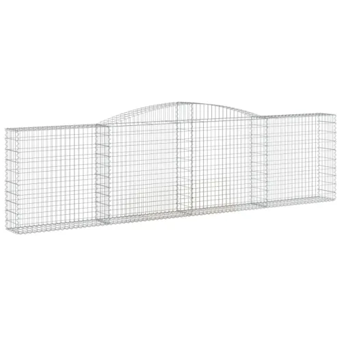 Gabion - Gabion ograde - Gabionska košara s lukom 400x30x100/120 cm pocinčano željezo - 400 x 30 x 100/120 cm 1 Cijena
