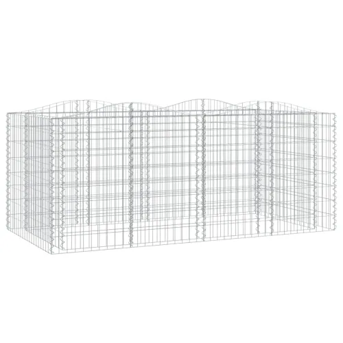 Lučna gabionska povišena gredica 200x100x100 pocinčano željezo - 200 x 100 x 100 cm Cijena