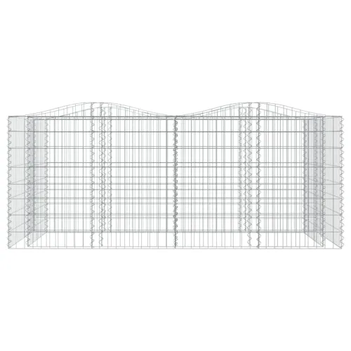 Lučna gabionska povišena gredica 200x100x100 pocinčano željezo - 200 x 100 x 100 cm Cijena