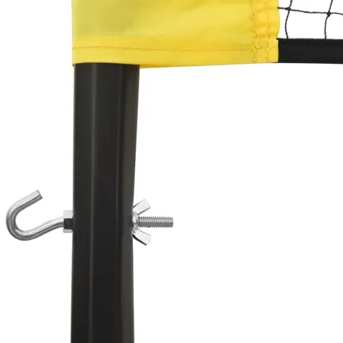 Mreža za odbojku žuto-crna 823 x 244 cm od PE tkanine Cijena