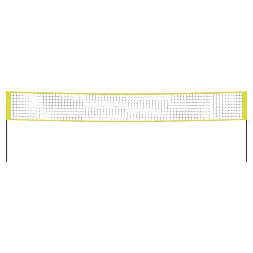 Mreža za odbojku žuto-crna 823 x 244 cm od PE tkanine Cijena