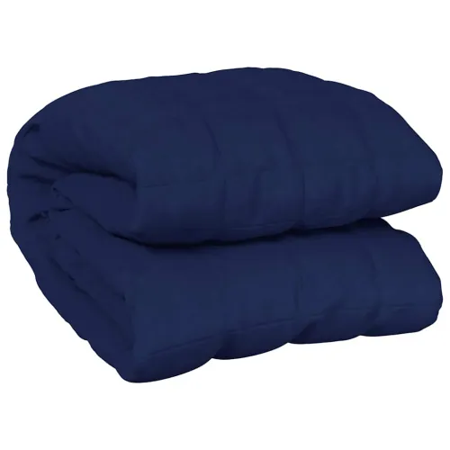 Teška deka plava 220x235 cm 11 kg od tkanine - Plava 220 x 235 cm 11 kg Cijena