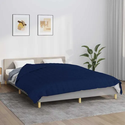 Teška deka plava 220x235 cm 11 kg od tkanine - Plava 220 x 235 cm 11 kg Cijena