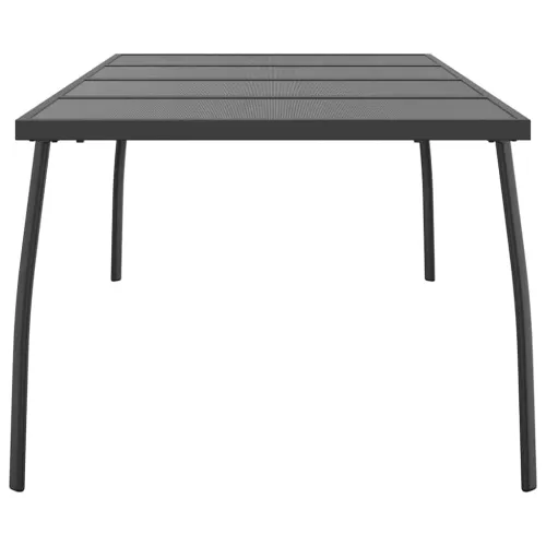 Vrtni stol antracit 200 x 100 x 72 cm od čelične mreže - 200 x 100 x 72 cm Cijena