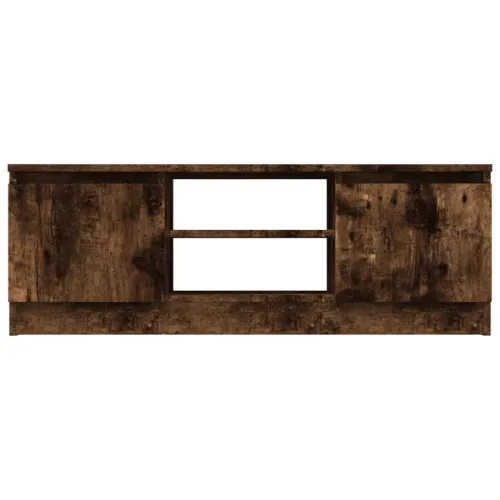 TV ormarić s vratima boja dimljenog hrasta 102x30x36 cm - Dimljeni hrast 1 Cijena