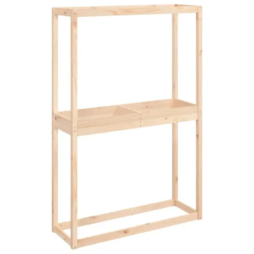Stalak za gume 120 x 40 x 180 cm od masivne borovine - Prirodna 120 x 40 x 180 cm 1 1 Cijena
