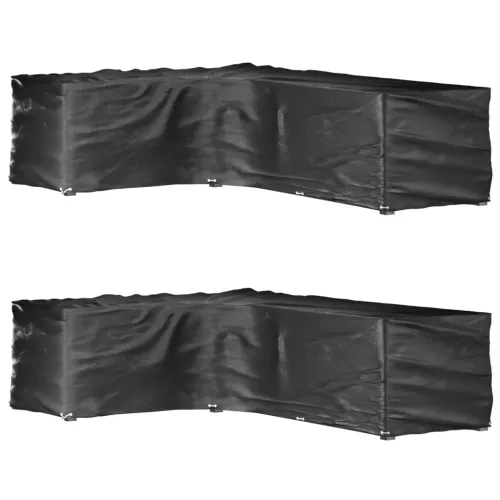 Navlake za kutnu vrtnu garnituru 2 kom s 18 ušica 220x285x80 cm - 220 x 285 x 80 cm 2 Cijena