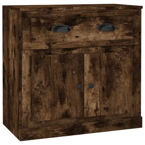 Komoda boja dimljenog hrasta 70x35,5x67,5 cm konstruirano drvo - Dimljeni hrast 1 Dimljeni hrast Cijena