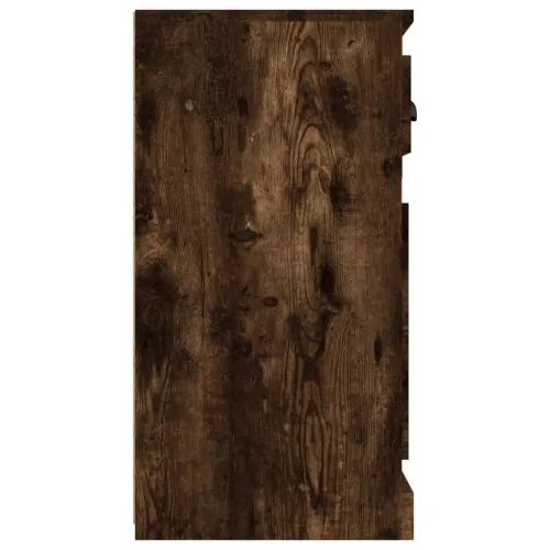Komoda boja dimljenog hrasta 70x35,5x67,5 cm konstruirano drvo - Dimljeni hrast 1 Dimljeni hrast Cijena
