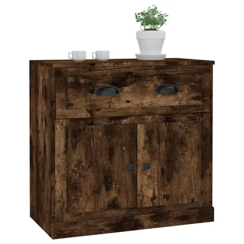 Komoda boja dimljenog hrasta 70x35,5x67,5 cm konstruirano drvo - Dimljeni hrast 1 Dimljeni hrast Cijena