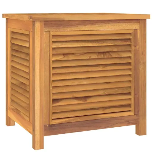 Vrtna kutija za pohranu s vrećom 60x50x58 cm masivna tikovina - 60 x 50 x 58 cm 60 x 50 x 58 cm Cijena