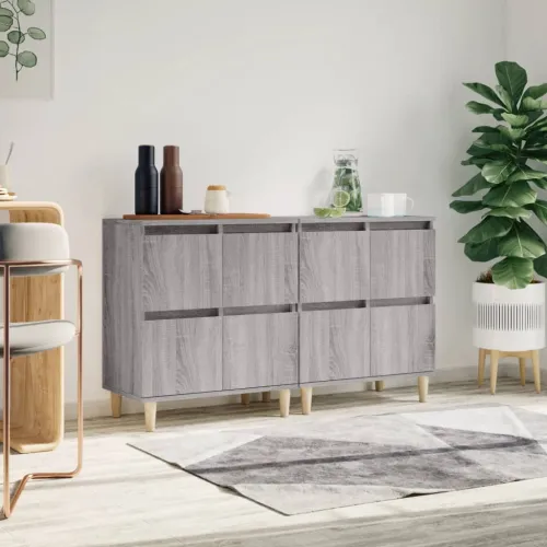 Komode 2 kom boja hrasta 60 x 35 x 70 cm od konstruiranog drva - Sivi hrast sonoma 2 Cijena