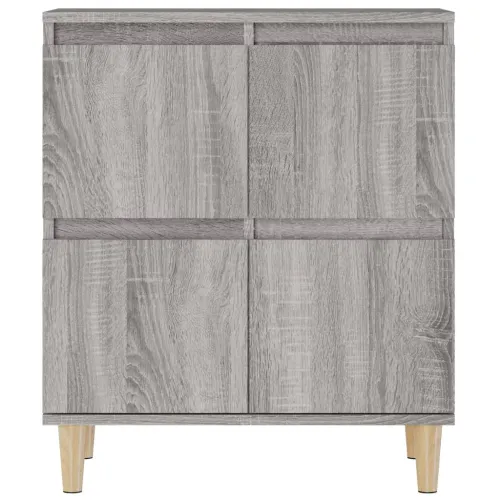 Komode 3 kom boja hrasta 60 x 35 x 70 cm od konstruiranog drva - Sivi hrast sonoma 3 Cijena