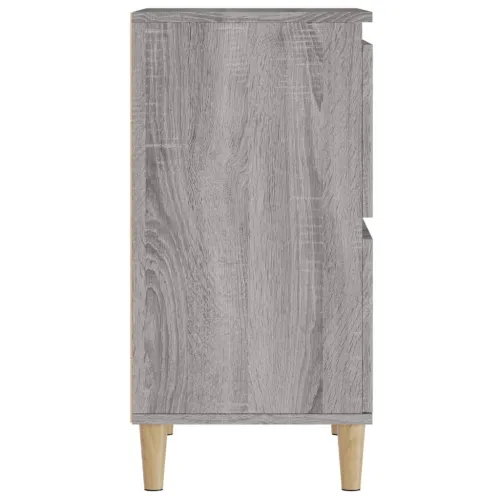 Komode 3 kom boja hrasta 60 x 35 x 70 cm od konstruiranog drva - Sivi hrast sonoma 3 Cijena
