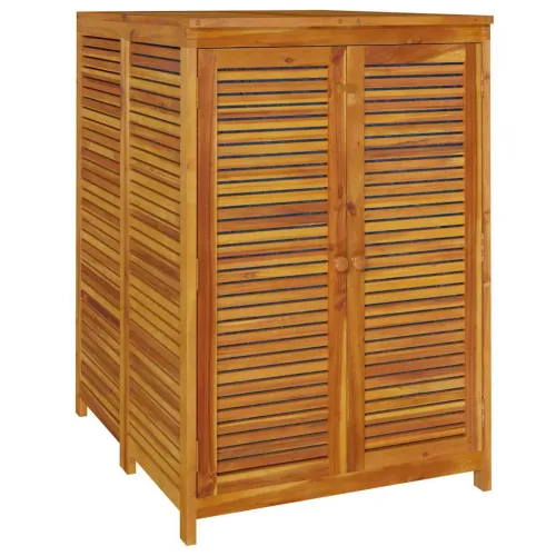 Vrtna kutija za pohranu 70x87x104 cm od masivnog drva bagrema - 70 x 87 x 104 cm 70 x 87 x 104 cm Cijena