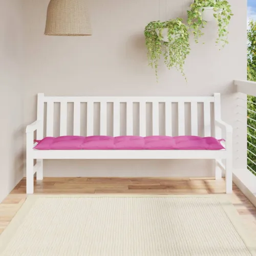 Jastuk za vrtnu klupu ružičasti 180 x 50 x 7 cm tkanina Oxford - Ružičasta 180 x 50 x 7 cm Cijena