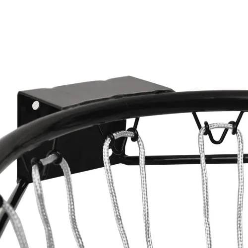 Košarkaški obruč crni 39 cm čelični - Crna Ø 39 cm Cijena