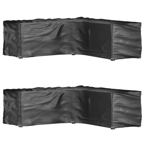 Navlake za kutnu vrtnu garnituru 2 kom s 16 ušica 285x285x90 cm - 285 x 285 x 90 cm 2 Cijena