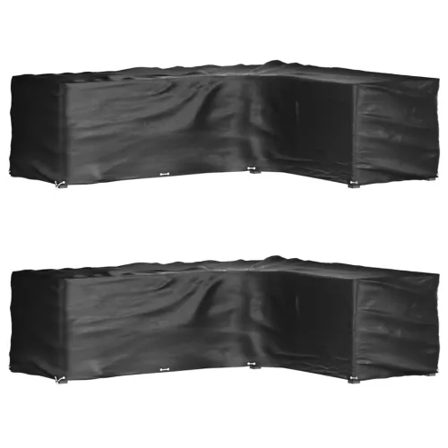 Navlake za kutnu vrtnu garnituru 2 kom s 18 ušica 285x220x80 cm - 285 x 220 x 80 cm 2 Cijena