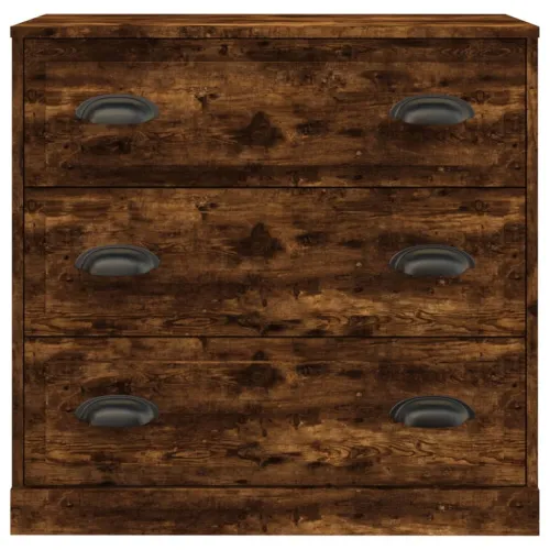 Komoda boja dimljenog hrasta 70x35,5x67,5 cm konstruirano drvo - Dimljeni hrast 1 Dimljeni hrast Cijena