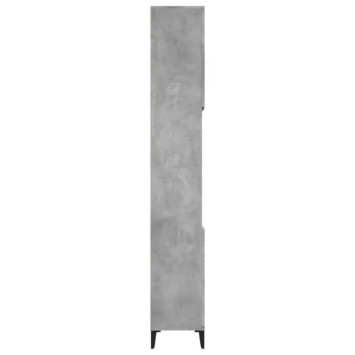 Kupaonski ormarić boja betona 30x30x190 cm konstruirano drvo - Beton siva Cijena