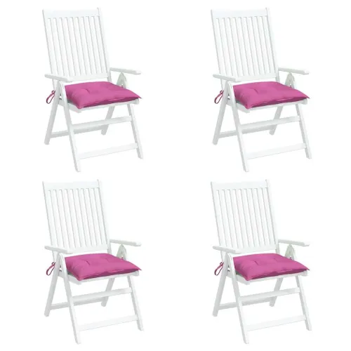 Jastuci za stolice 4 kom ružičasti 50x50x7 cm od tkanine Oxford - Ružičasta 50 x 50 x 7 cm 4 Cijena