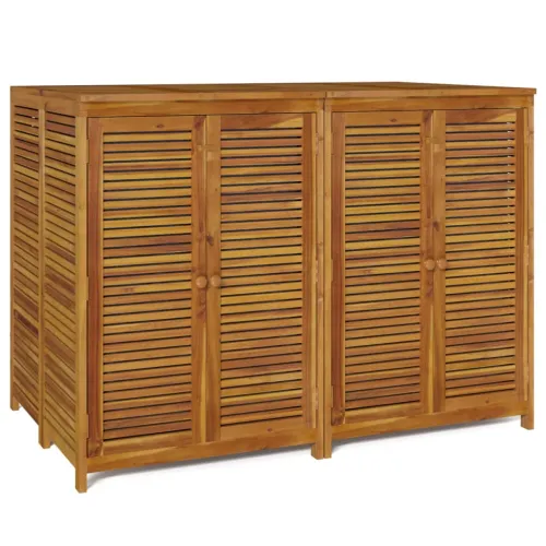 Vrtna kutija za pohranu 140x87x104 cm od masivnog drva bagrema - 140 x 87 x 104 cm 140 x 87 x 104 cm Cijena