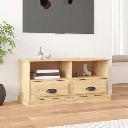 TV ormarić boja hrasta sonome 93x35,5x45 cm konstruirano drvo - sonoma hrast 1 Cijena
